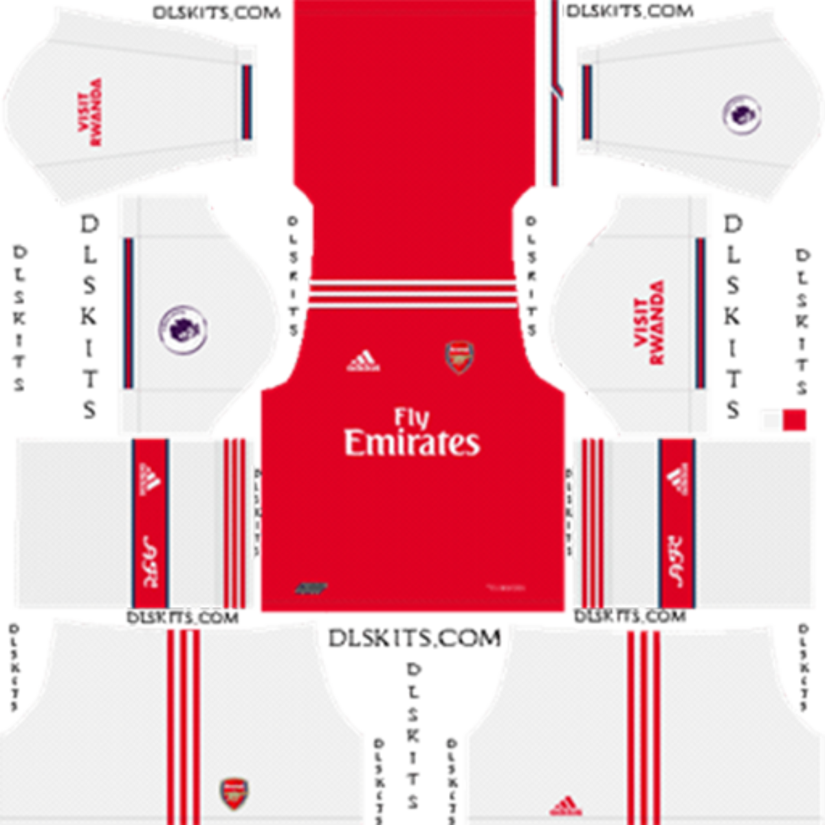 dream league arsenal kit 2020