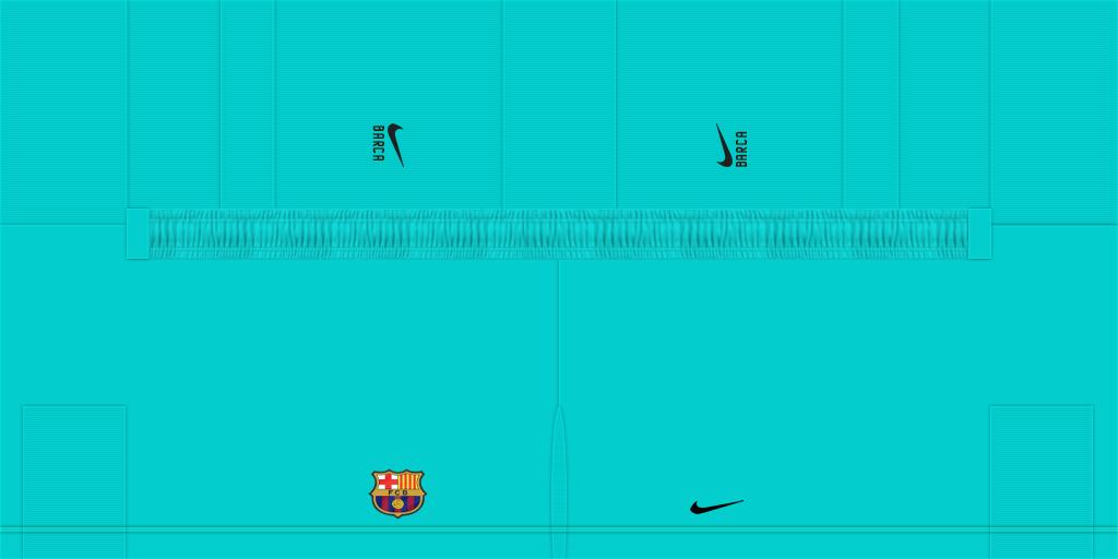 Barcelona Goalkeeper Home Shorts 1024x512 Kits FC Barcelona 2019 2020 RX3 Added