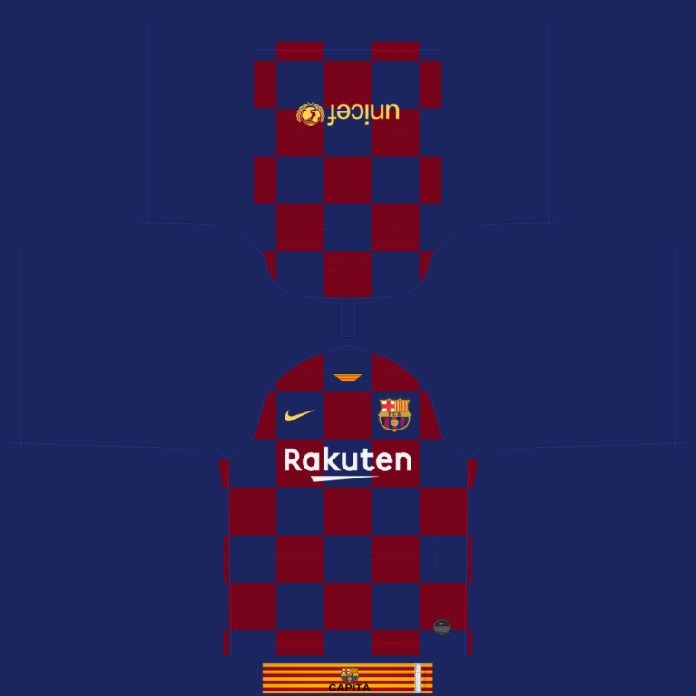 Barcelona Home Kit 768x768 Kits FC Barcelona 2019 2020 RX3 Added