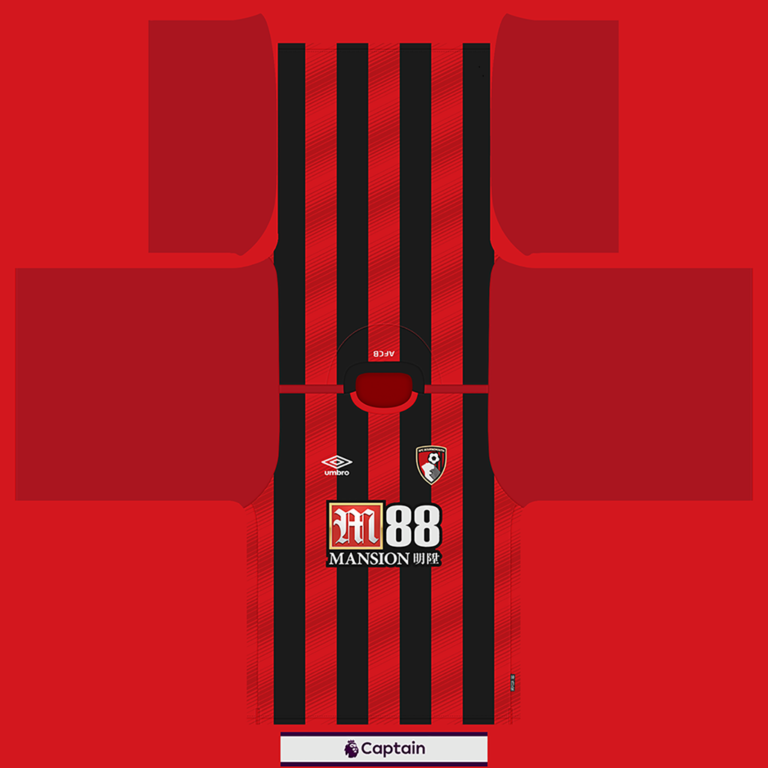 Bournemouth Shirt Home 768x768 Kits 8211 Bournemouth 8211 19 20 RX3 GK Kits Added