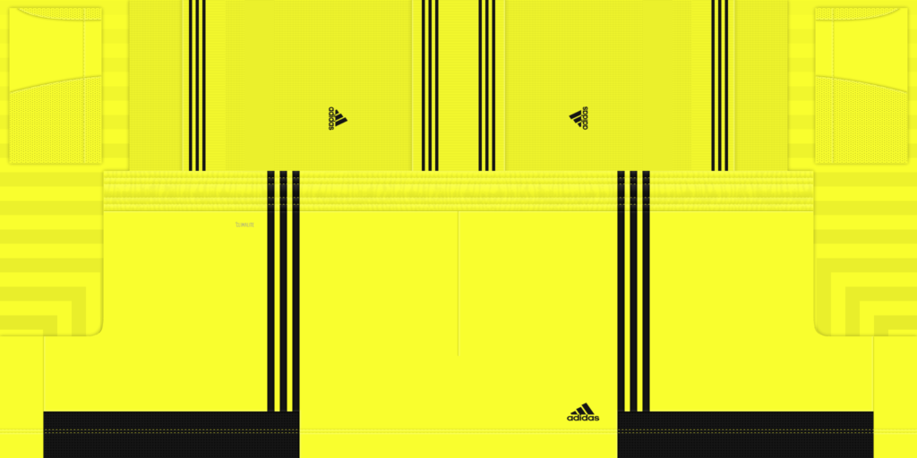Bright Yellow Black Shorts 1024x512 Kits Striped 19