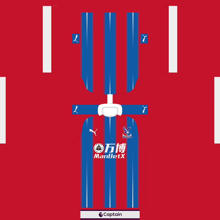 Crystal Palace Shirt Home 768x768 Kits Crystal Palace 2019 2020 Updated