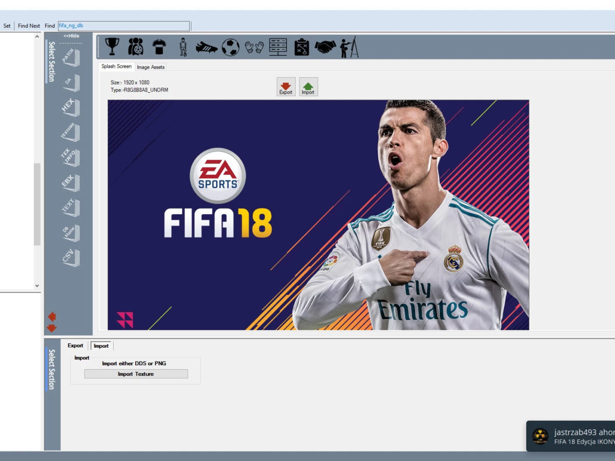 fifa 18 database