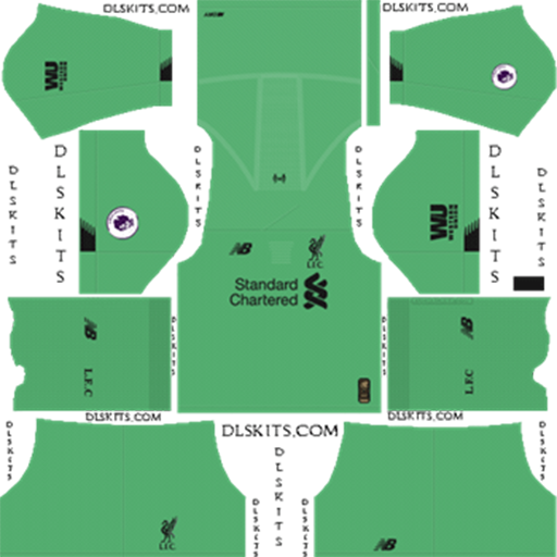 Liverpool Goalkeeper Away Kit 2019 DLS 19 Kits Dream League Soccer DLS Liverpool Kits 038 Logos 2019 2020