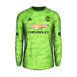 Manchester United GK Away MiniKit Kits Manchester United 2019 2020 Updated