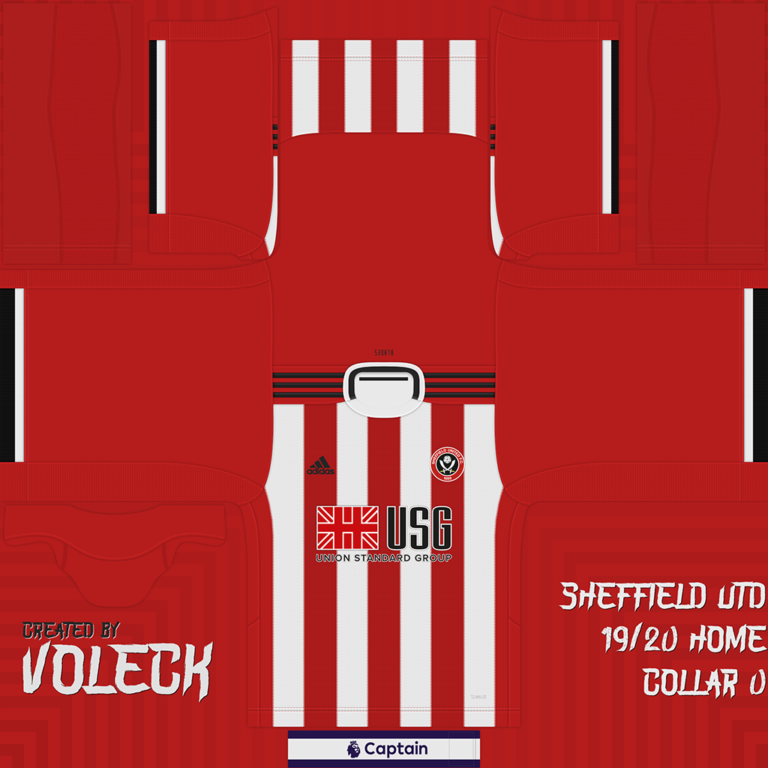 Sheffield United Home 768x768 Kits Sheffield United 2019 2020 Updated