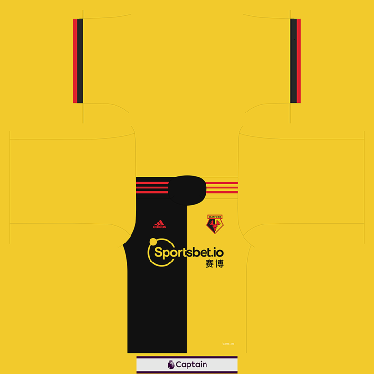 Watford Shirt Home 768x768 Kits Watford 2019 2020