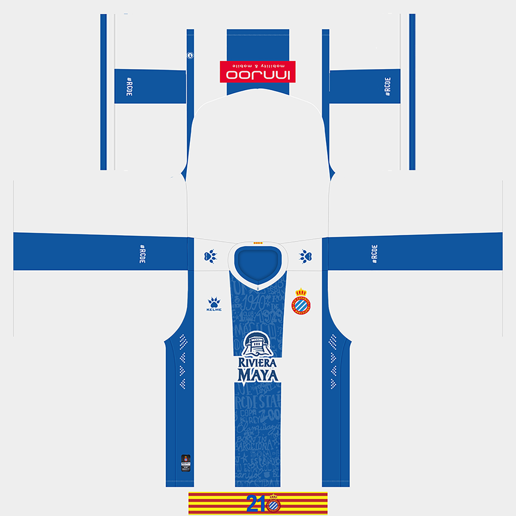 Espanyol Home Kit Kits Espanyol 2019 2020