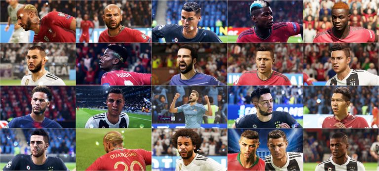 FIFA 19 Big Facepack Volume 1 By LR7 768x346 FIFA 19 Big Facepack Volume 1 By LR7