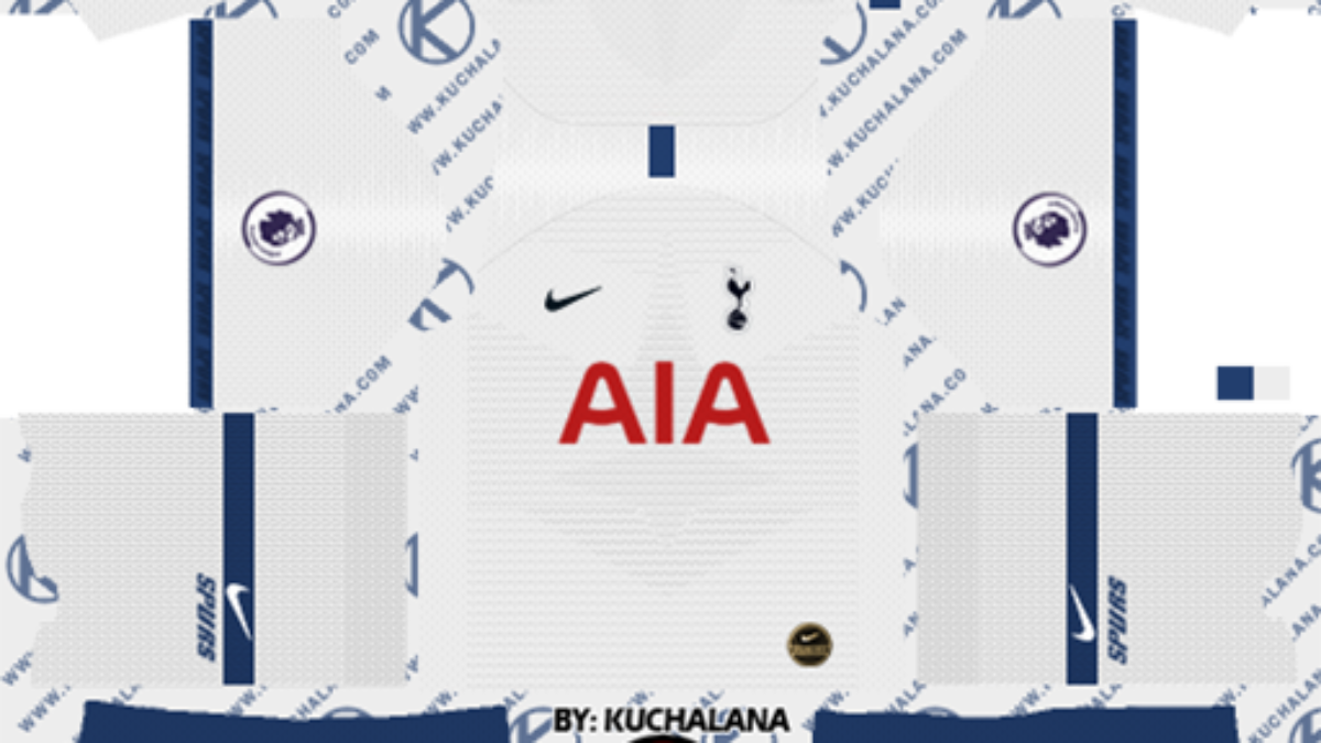 Tottenham Hotspur 2020-21 Kit - DLS2019 Kits - Kuchalana