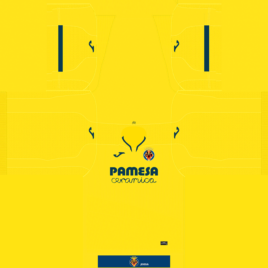 Villarreal Home Kit Kits Villarreal 2019 2020