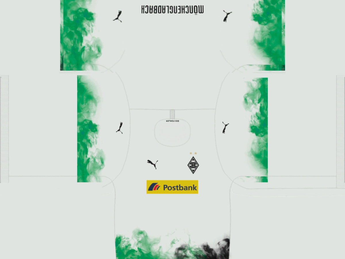 Borussia Monchengladbach DLS Kits 2022 - Dream League Soccer Kits