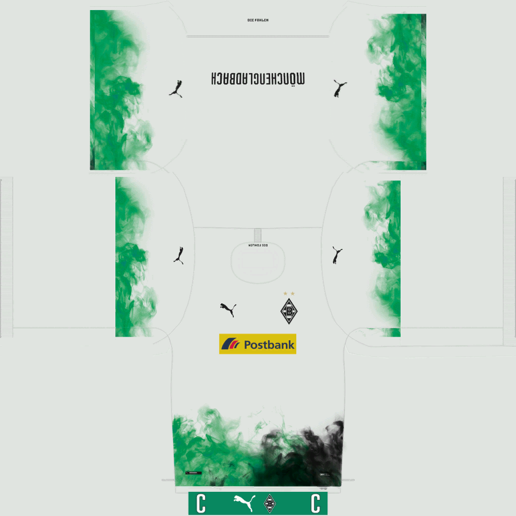 Borussia M Nchengladbach Home Kits Kits 8211 Borussia M Nchengladbach 8211 19 20