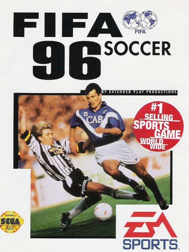 FIFA 96 Cover FIFA Games Evolution From 94 2020