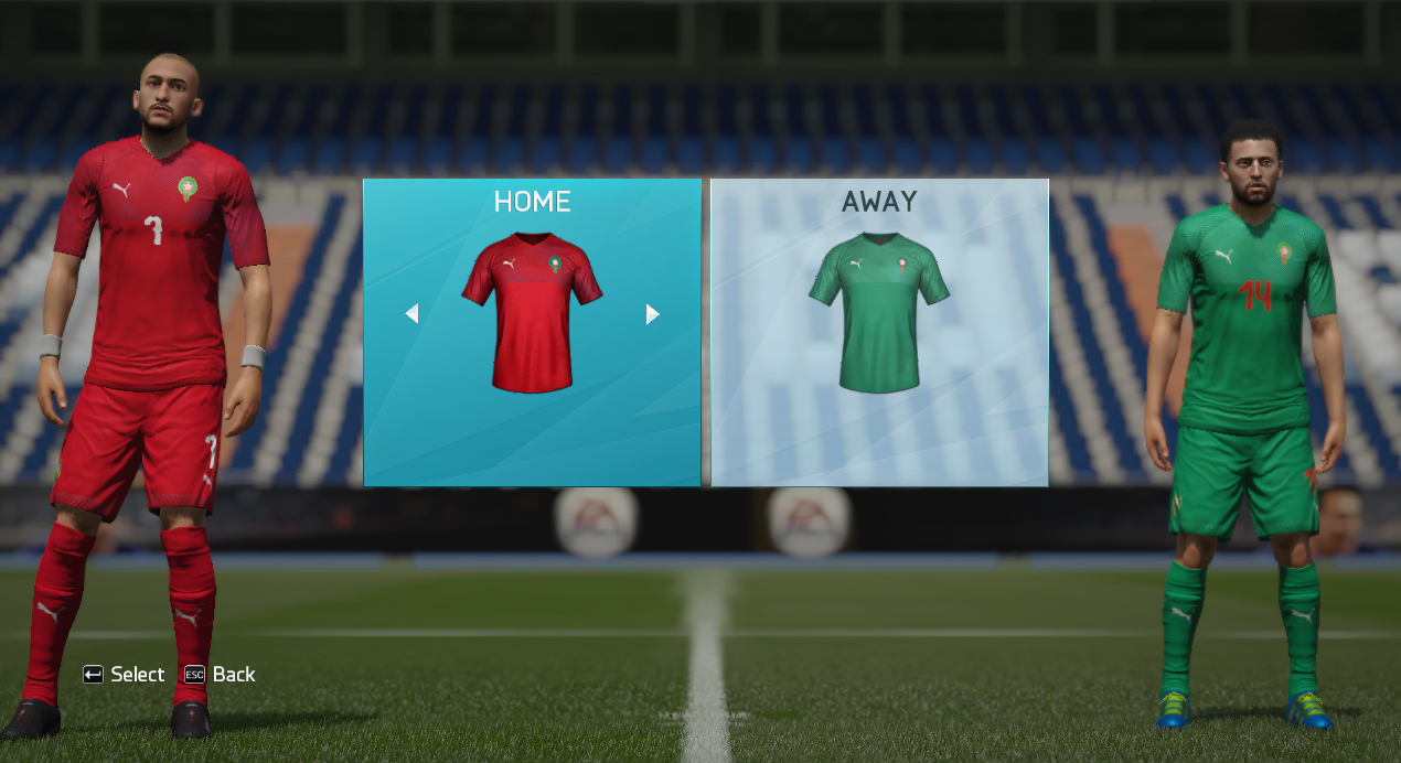 Kits - Morocco National Team - 19/20 