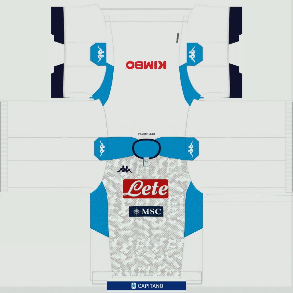 Napoli Third Kit Kits Napoli 2019 2020