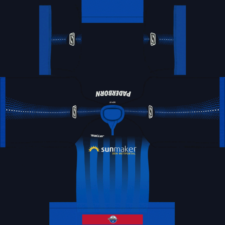 SC Paderborn 07 Home Kits 768x768 Kits 8211 SC Paderborn 07 8211 19 20