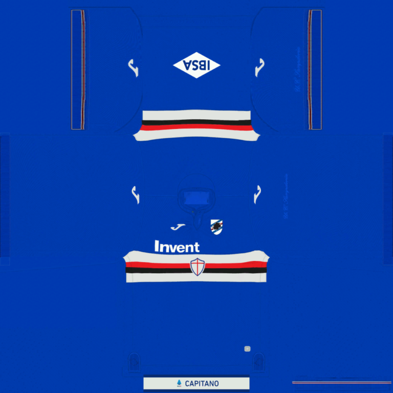 Sampdoria Home Kit 768x768 Kits Sampdoria 2019 2020