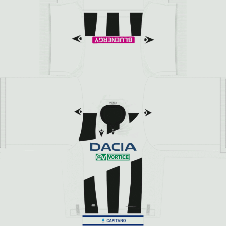 Udinese Home Kit 768x768 Kits Udinese 2019 2020