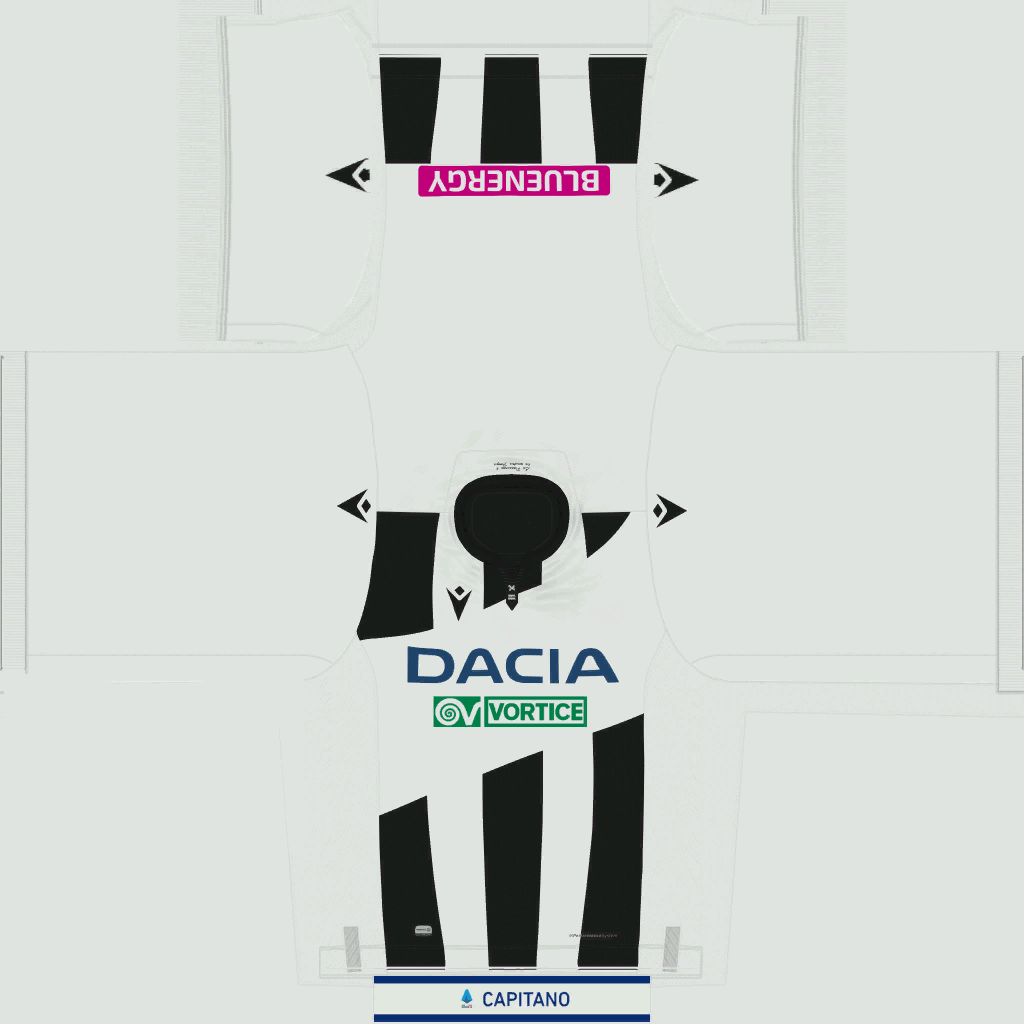 Udinese Home Kit Kits Udinese 2019 2020