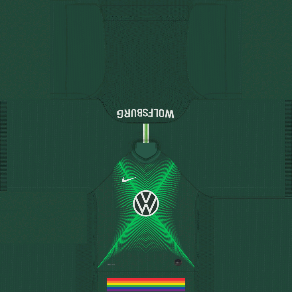 VfL Wolfsburg Home Kits Kits 8211 Wolfsburg 8211 19 20
